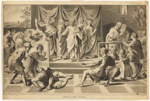 Ananias død af John Constable