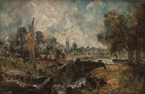 Dedham Lock af John Constable