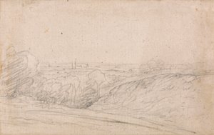 Dedham Vale fra Langham af John Constable