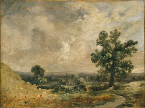 Engelsk Landskab af John Constable