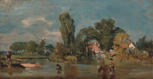 Flatford Mølle af John Constable