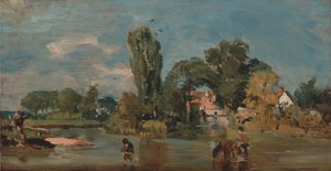 Flatford Mølle af John Constable