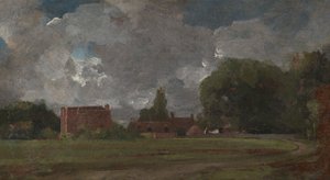 Golding Konstabels Hus, Østre Bergholt: Kunstnerens fødested af John Constable