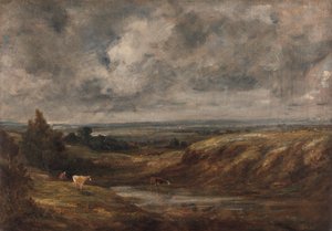 Hampstead Heath af John Constable