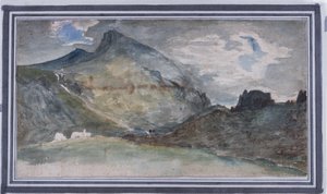 Hellvellyn, 1806 af John Constable