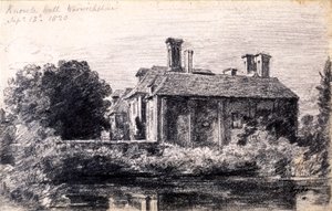 Knowle Hall, 1820 af John Constable