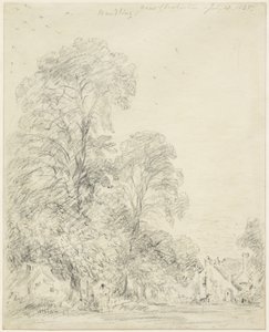 Maudlin, nær Chichester, 18. juli 1835 af John Constable