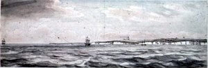 Ud for North Foreland, Kent af John Constable