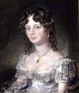 Portræt af fru Mary Fisher, hustru til John Fisher, ærkediakon af Berkshire, 1816 (se 74982)