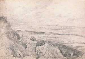 Salisbury Plain fra Old Sarum af John Constable