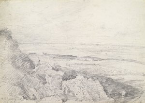 Salisbury Plain fra Old Sarum af John Constable