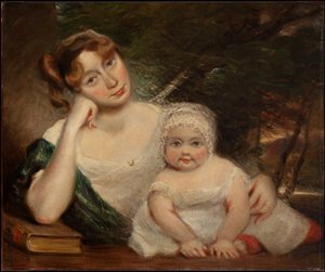 Sophia Lloyd og Child af John Constable