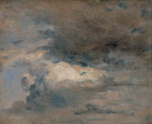 Study of Clouds - Aften, 31. august 1822. af John Constable