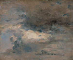 Study of Clouds - Aften, 31. august 1822 af John Constable
