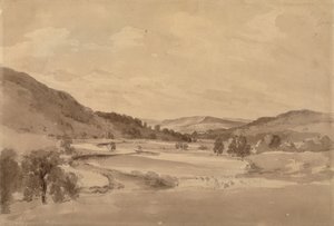 Derwent Valley med Chatsworth i det fjerne af John Constable