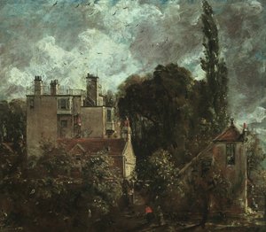 The Grove eller Admirals House i Hampstead, 1821-1822 af John Constable