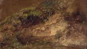Underskov, ca. 1821 (olie på papir om bord) af John Constable