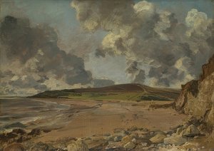Weymouth Bay: Bowleaze Cove og Jordon Hill. 1816-17 af John Constable