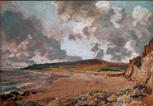 Weymouth Bay-maleri af John Constable (1776-1837) 1824 ca. Sol. 53,3x74,9 cm London, Victoria and Albert museum af John Constable