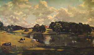 Wivenhoe Park, Essex, 1816 af John Constable