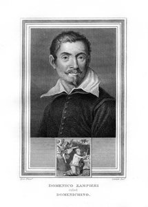 Domenichino, italiensk barokmaler, 1825. af John Corner