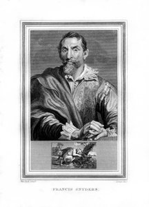 Frans Snyders, flamsk barokmaler, 1825.