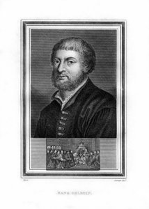 Hans Holbein den Yngre, tysk nordrenæssancemaler, 1825.