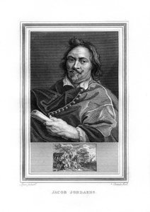 Jacob Jordaens, flamsk barokmaler, 1825.