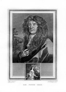 Sir Peter Lely, hollandsk-født engelsk barokmaler, 1825.
