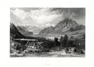 Luzern, Centralschweiz, 1800-tallet