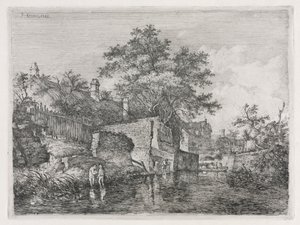 Forsiden af de nye møller, 1813. af John Crome