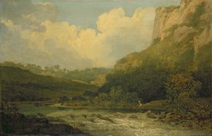 High Tor, Matlock, 1811 af John Crome