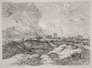 Mousehold Hede af John Crome