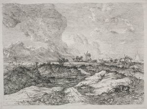 Musehold Hede, ca. 1810-13. af John Crome