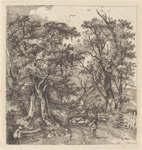 Vejscene, Hethersett af John Crome