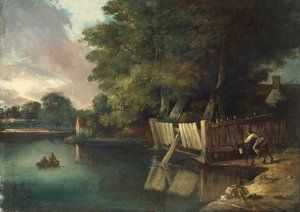 Watering Place, Heigham (olie på lærred)