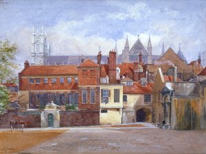 Ashburnham House, Westminster, London, 1880 af John Crowther