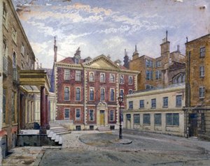 Austin Friars Street, City of London, 1881 af John Crowther