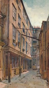Golden Buildings, Strand, Westminster, London, c1880 1926 af John Crowther