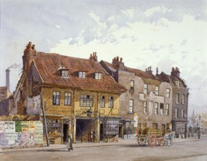 Lambeth Bridge Road, Lambeth, London, C1874 af John Crowther