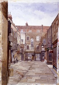 Lædersælgeres bygninger, London Wall, London, 1883 af John Crowther