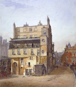Udsigt over et hus, Cecil Street, Westminster, London, 1882 af John Crowther