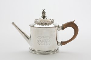 Tekande, ca. 1790 (sølv) af John David