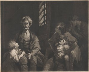 Grev Ugolino della Gherardesca og hans sønner i fængsel
