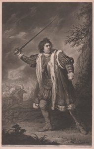 David Garrick som Richard III af John Dixon