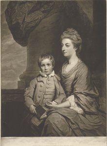 Elizabeth, grevinde af Pembroke, og Rt. Ærede. George, Lord Herbert af John Dixon