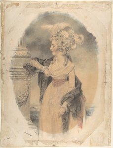 Elizabeth Ford, senere Lady Colville af Culross, 1785. af John Downman