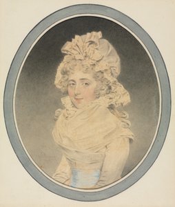 Lady Caroline Wrottesley af John Downman