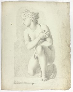 Statue af Krøjende Venus af John Downman