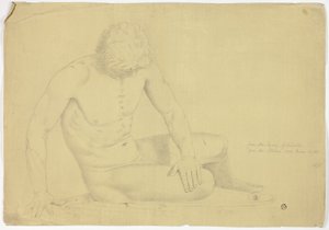 Statue af den døende galler af John Downman